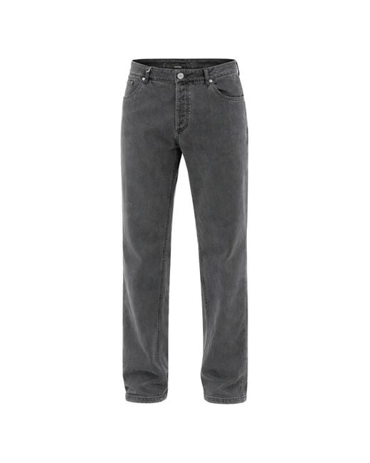 Brunello Cucinelli Gray Straight-Leg Five-Pocket Jeans for men