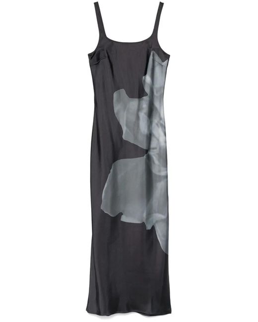 Samsøe & Samsøe Gray Sunna Midi Dress