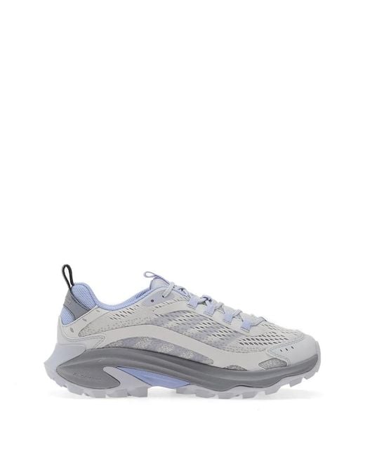 Merrell Gray Moab Speed 2 Lace-Up Sneakers