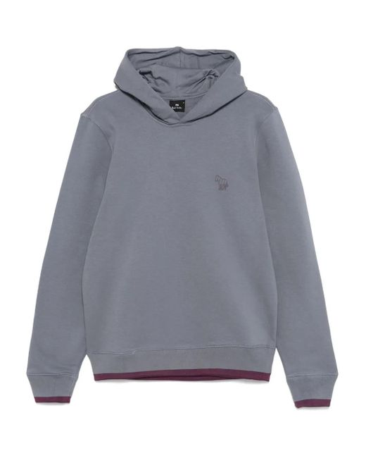 Felpa Zebra Mono Con Cappuccio di Paul Smith in Gray da Uomo