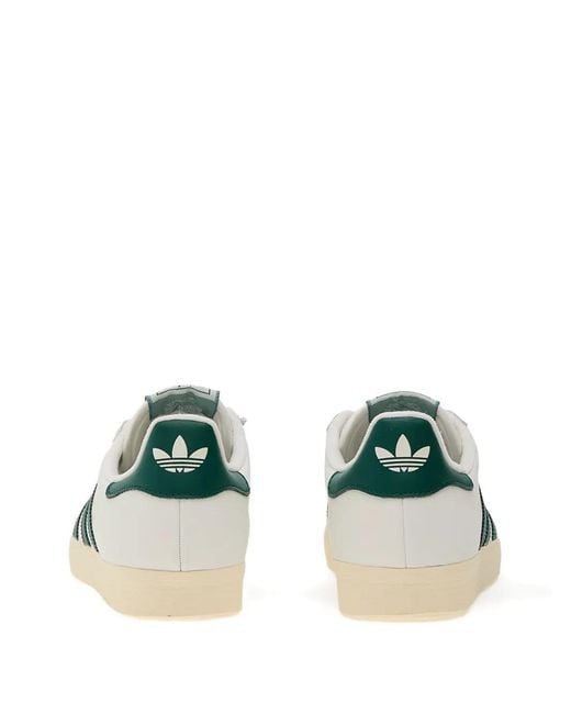 Adidas Blue Gazelle Leather Sneakers for men