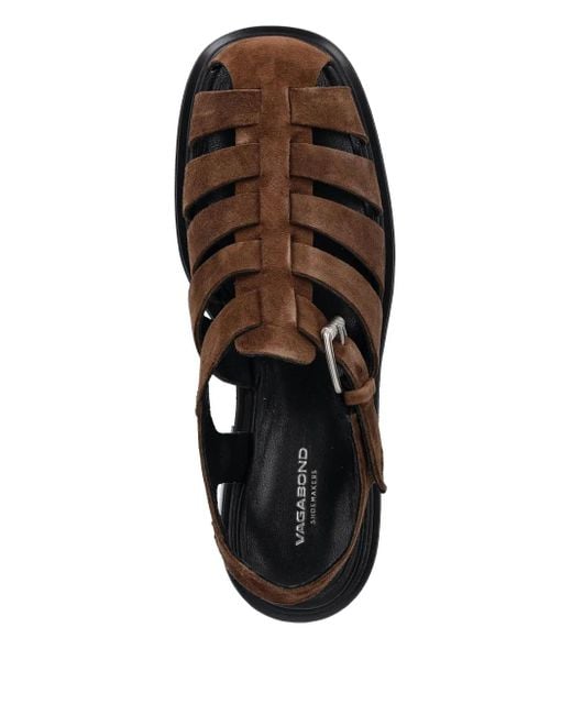 Vagabond Brown Ellis Sandalen Mit Schnalle