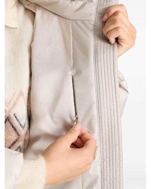 Fusalp White Melisan Down Jacket