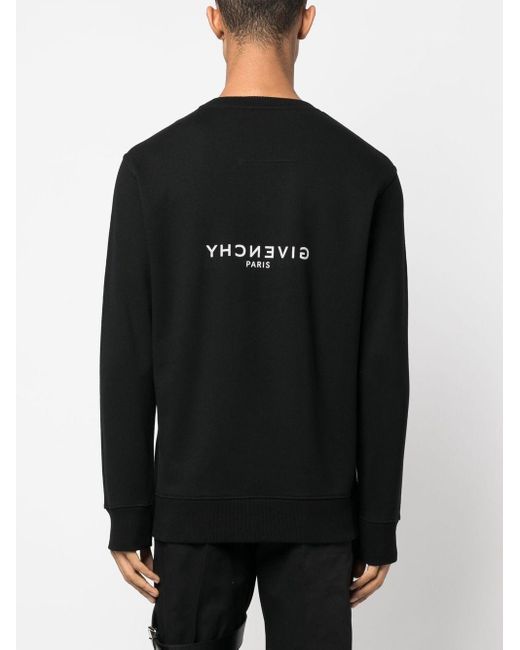 Givenchy Sweatshirt mit Logo-Print in Black für Herren
