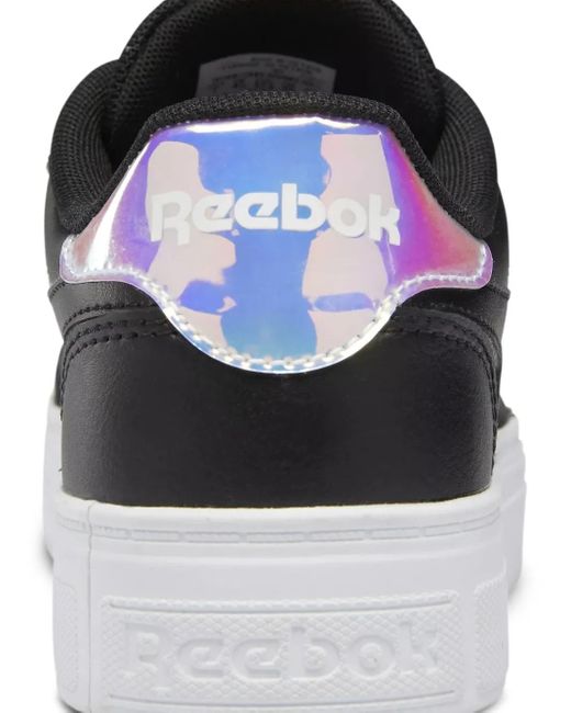 Reebok Black Court Advance Bold Sneakers