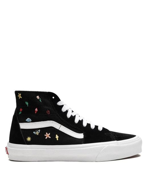 Vans Black Sk8-Hi Tapered "Garden Party" Sneakers for men