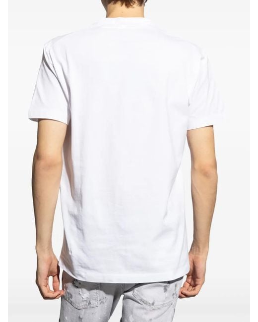 DSquared² Overhemd Met Logopatch in het White voor heren