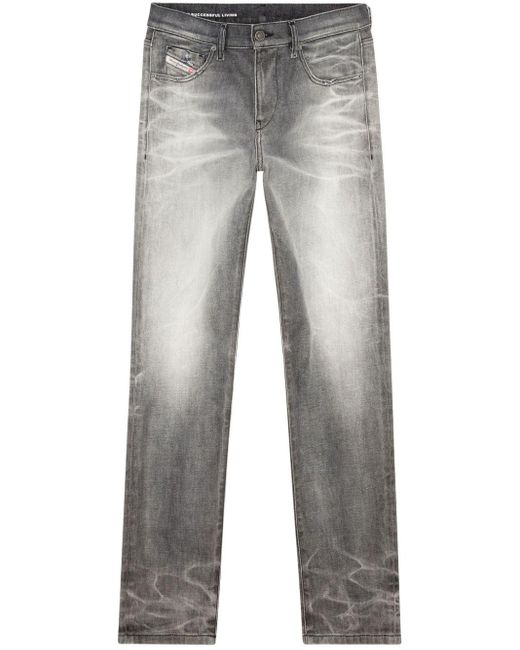 DIESEL Gray 2019 D-strukt 09j58 Jeans for men
