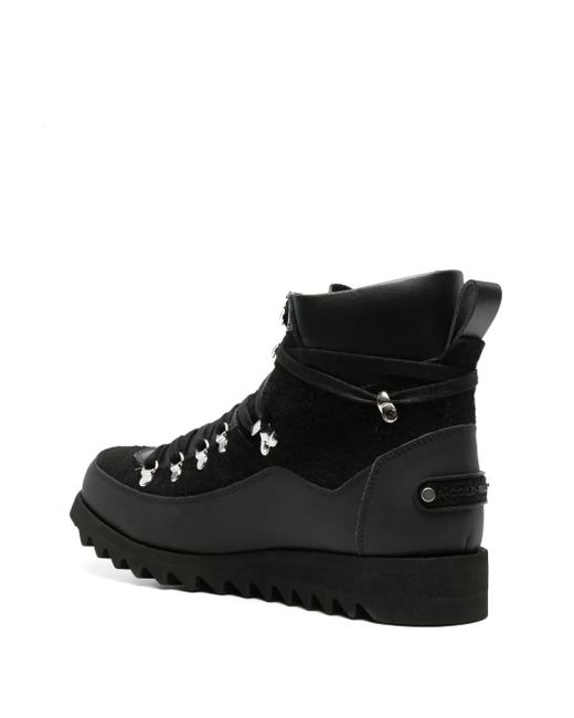 A_COLD_WALL* Black Alpine Suede Hiking Boots for men