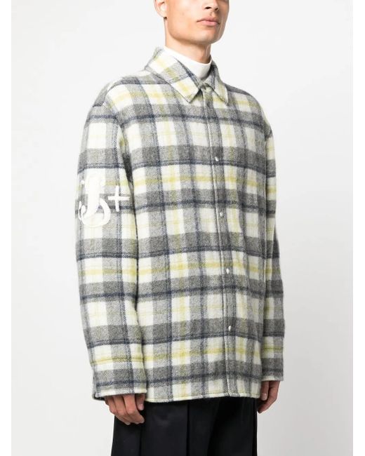 Jil Sander Gray Jackets White for men