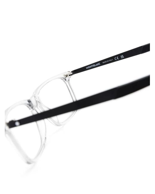 Montblanc Natural Rectangle-Shape Glasses for men