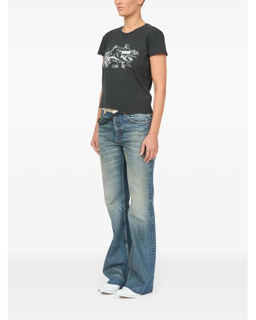MM6 by Maison Margiela Black T Shirt