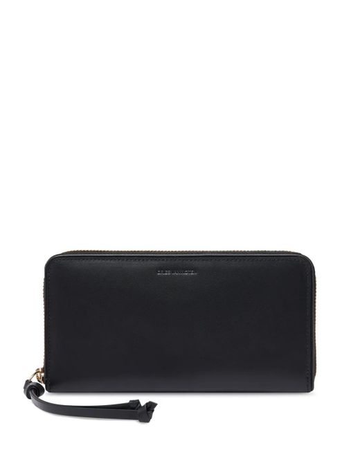 Cartera con logo en relieve Dries Van Noten de color Black