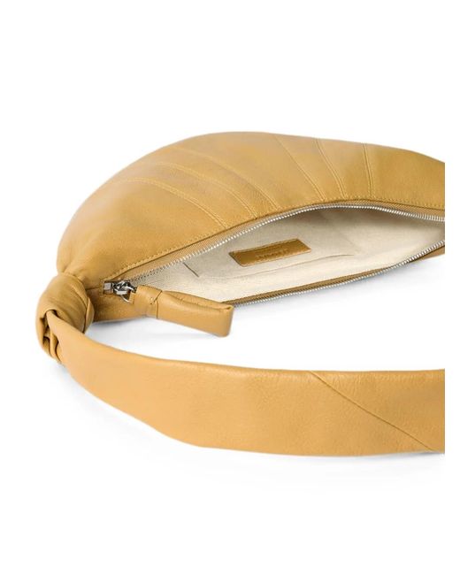 Lemaire White Small Croissant Bag
