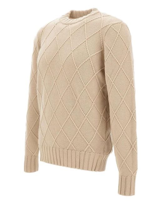 Pull À Losanges FILIPPO DE LAURENTIIS pour homme en coloris Natural