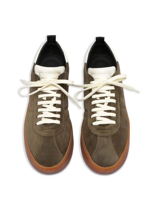 Officine Creative Brown Lace-Up Sneakers for men