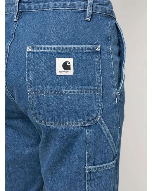 Carhartt Blue Pierce Straight-Leg Jeans