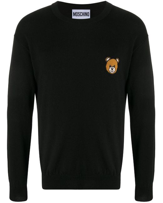 black moschino sweater