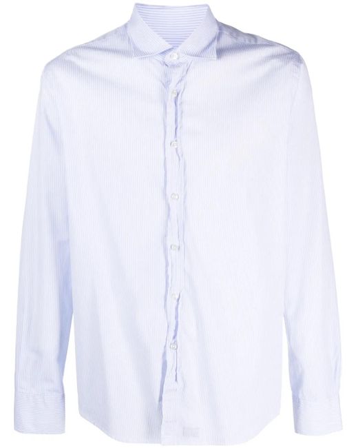 メンズ Deperlu コットン シャツ White