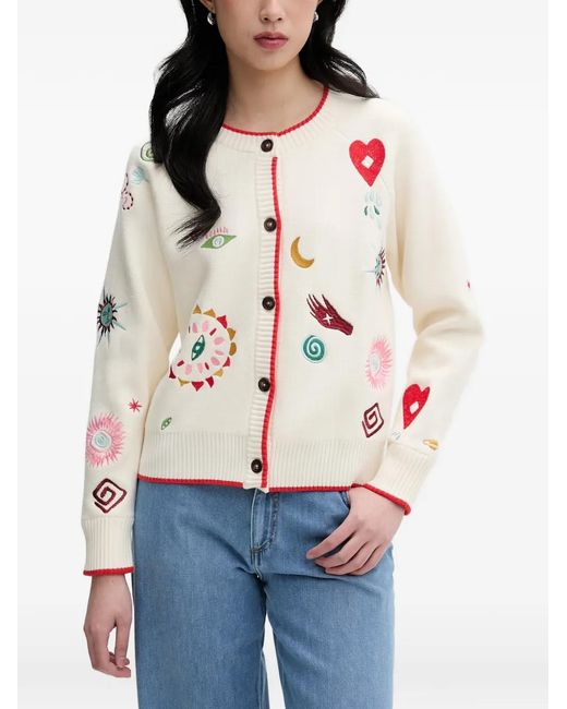 Never Fully Dressed Natural Morocco Charms Chery Cardigan