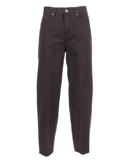 Briglia 1949 Blue Embroidered-Pocket Trousers