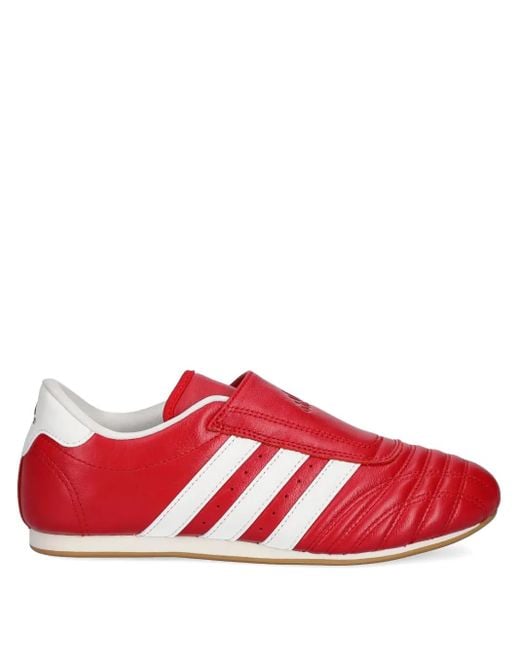 Adidas Taekwondo キルティングパネル スニーカー Red