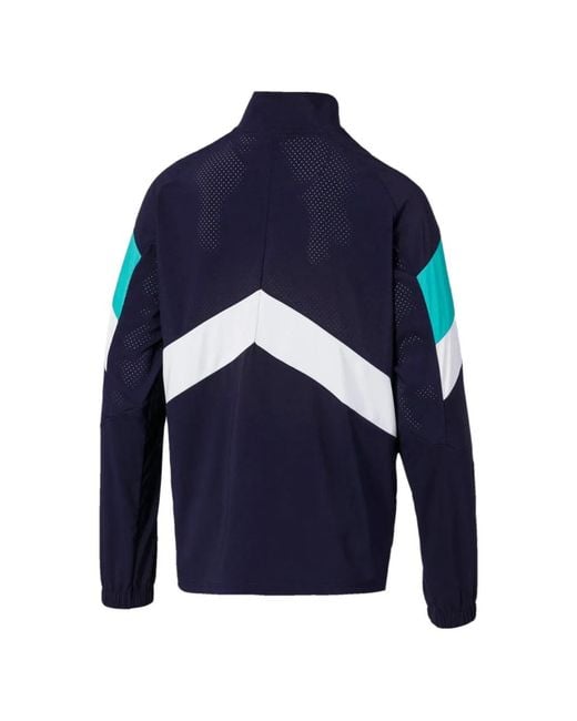 PUMA Blue Reactive Packable Half-Zip Jacket for men