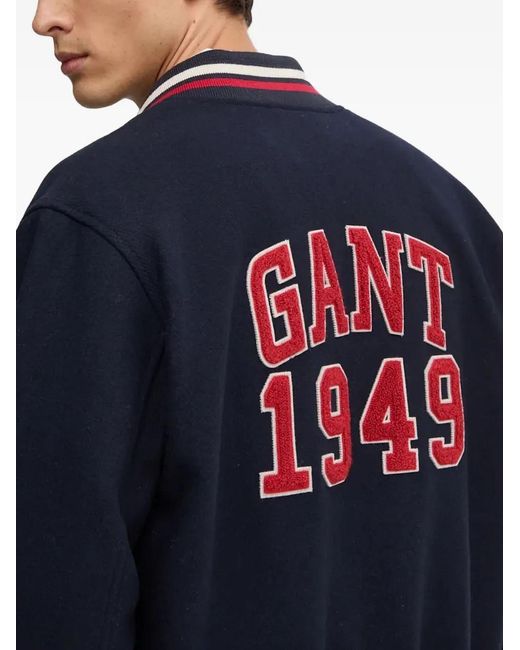 Gant Red Buttoned Appliqué Jacket for men