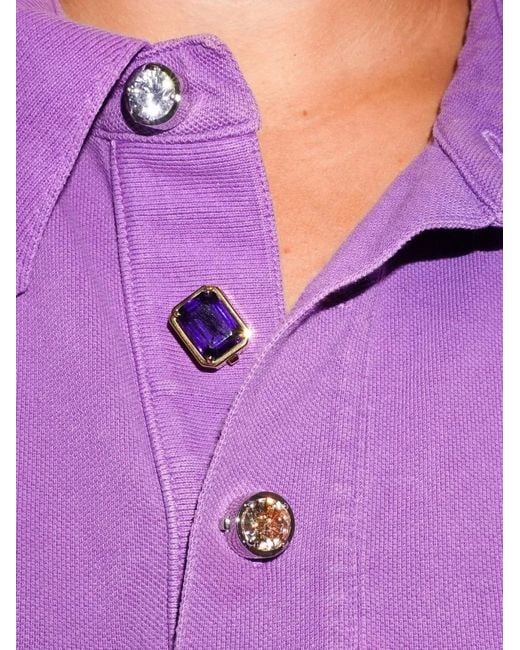 Izabel Display White Zirconia Button Cover
