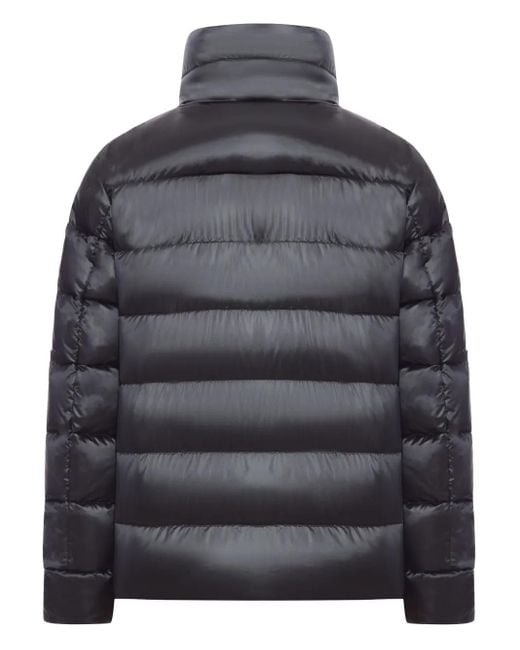 Moorer Gray Argentea Short Down Jacket
