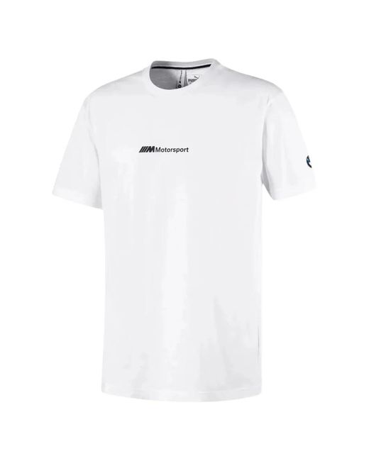 PUMA White X Bmw M Motorsport Graphic T-Shirt for men