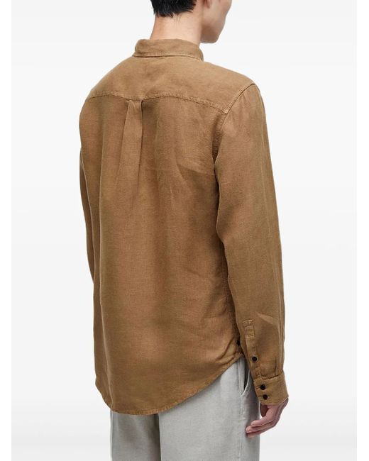 Osklen Brown Button-Up Shirt for men