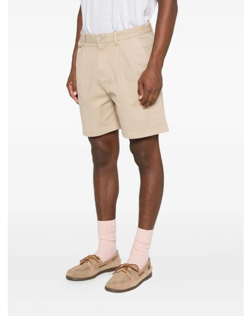 Marc O' Polo Natural Pleated-Details Shorts