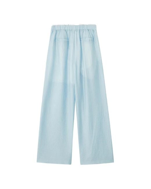 B+ AB Blue Drawstring Trousers