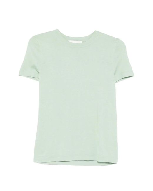 Bompard Green Round-Neck T-Shirt