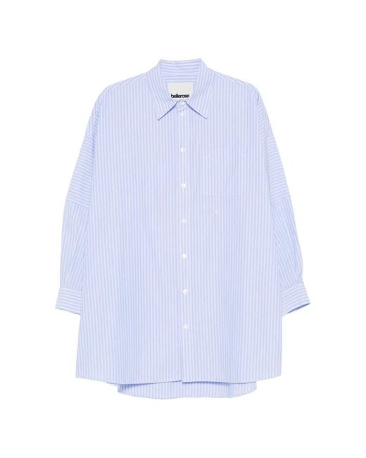Bellerose White Striped Shirt