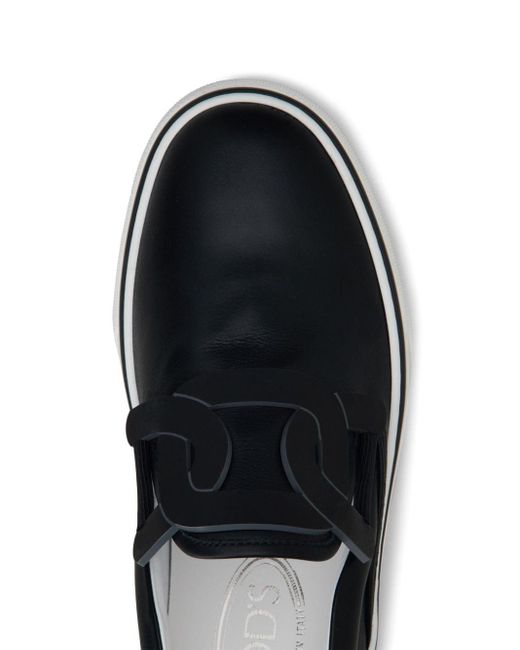 Tod's Black Kate Slip-On-Sneakers