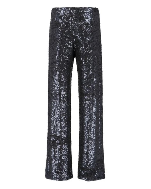 P.A.R.O.S.H. Gray Sequinned pants