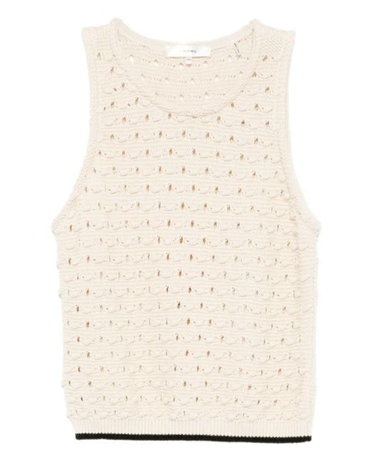 FRAME Natural Bauble Tank Top