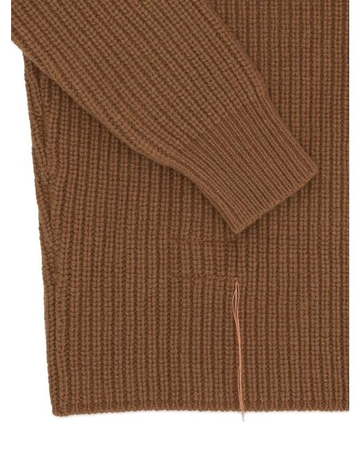 Fortela Brown Oslo Roll-Neck Sweater for men