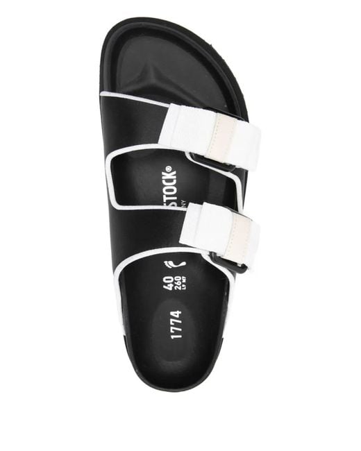 Birkenstock Black Becomes Berlin Arizona Leather Sandals