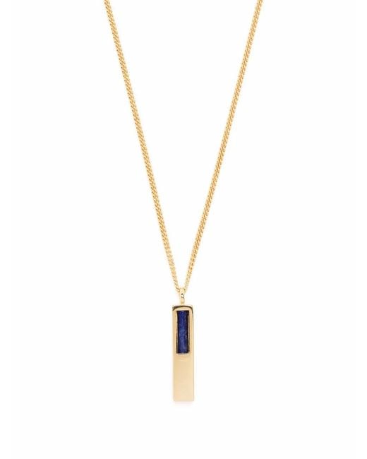 Tom Wood Metallic Lapis Lazuli Necklace