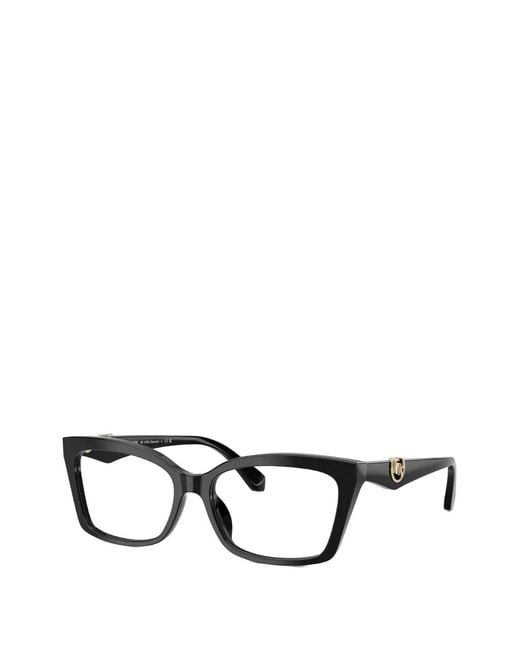 Michael Kors Black Square-Frame Glasses