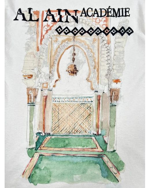 Al Ain White Makan T-Shirt for men