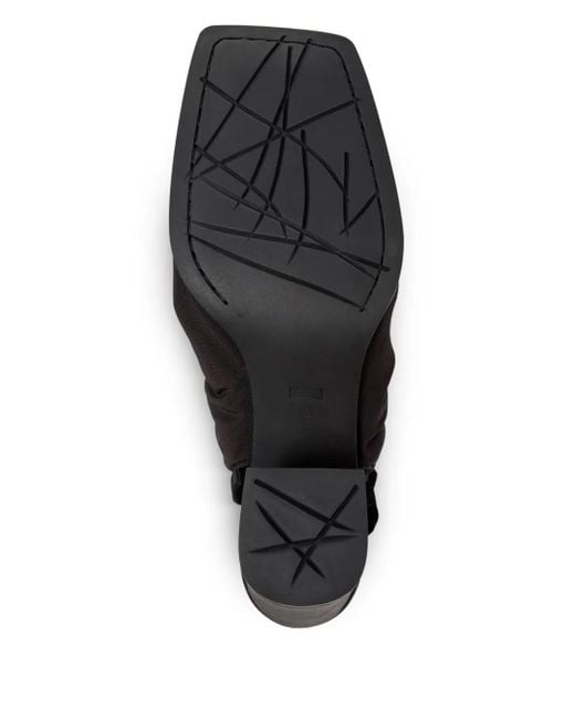 Camper Black Mules