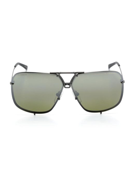 Porsche Design Gray P ́8928 Pilot-frame Sunglasses for men