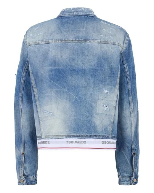 DSquared² Blue Denim Jacket for men