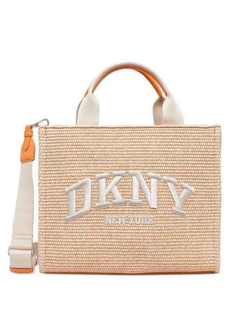 DKNY Natural Sac À Main À Anse Sur Le Dessus