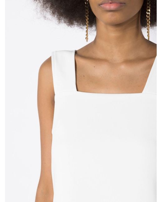 Olympiah White Noi Sleeveless Dress