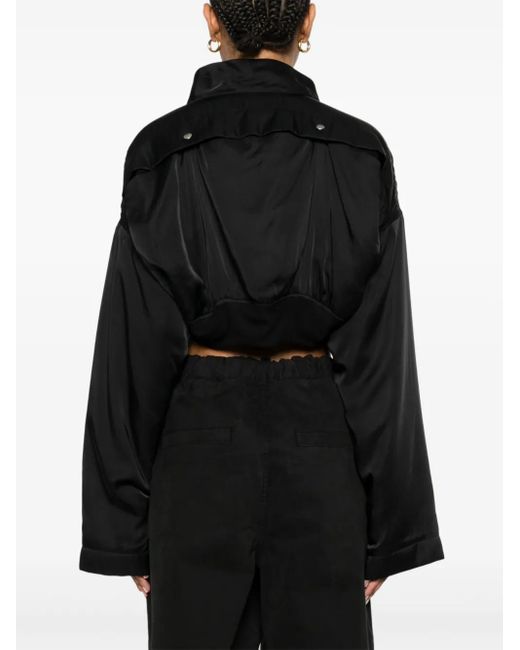 Rick Owens Anthem Flight ジャケット Black